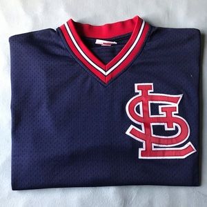 Vintage Ozzie Smith pullover jersey.